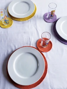 Sousplat / Porta Prato em Crochê Básico - Artesanato e Personalizados