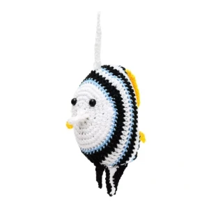 Peixe Acará Bandeira em Amigurumi - Artesanato e Personalizados