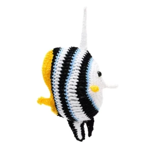 Peixe Acará Bandeira em Amigurumi - Artesanato e Personalizados
