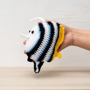 Peixe Acará Bandeira em Amigurumi - Artesanato e Personalizados