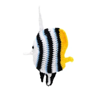 Peixe Acará Bandeira em Amigurumi - Artesanato e Personalizados