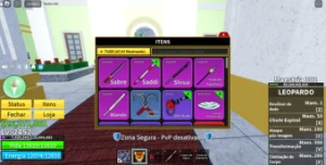 Conta blox fruits upada! - Roblox