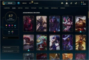 CONTA LEAGUE OF LEGENDS (ATIVAS/INATIVAS) LOL