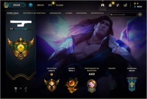 CONTA LEAGUE OF LEGENDS (ATIVAS/INATIVAS) LOL