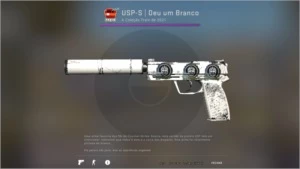 USP| DEU UM BRANCO - Counter Strike CS