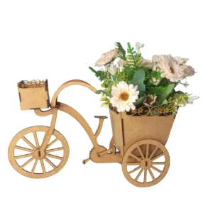 Kit Bicicleta Decoração de Mesa Jardim, vaso 22x34 cm em...