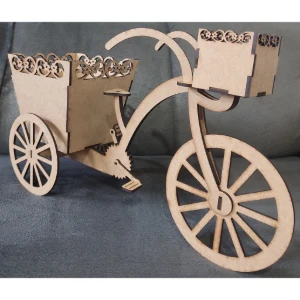 Kit Bicicleta Decoração de Mesa Jardim, vaso 22x34 cm em... - Artesanato e Personalizados