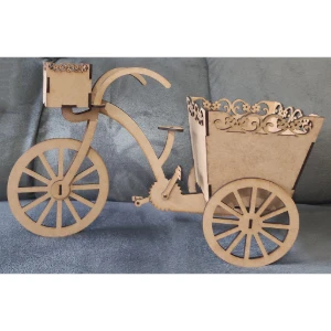 Kit Bicicleta Decoração de Mesa Jardim, vaso 22x34 cm em... - Artesanato e Personalizados