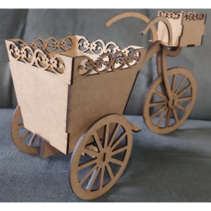 Kit Bicicleta Decoração de Mesa Jardim, vaso 22x34 cm em... - Artesanato e Personalizados