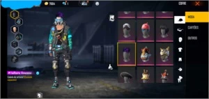 CONTA ANTIGA COM VÁRIAS SKINS RARAS - Free Fire