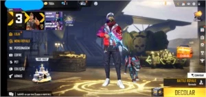 CONTA ANTIGA COM VÁRIAS SKINS RARAS - Free Fire