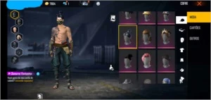 CONTA ANTIGA COM VÁRIAS SKINS RARAS - Free Fire