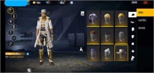 CONTA ANTIGA COM VÁRIAS SKINS RARAS - Free Fire
