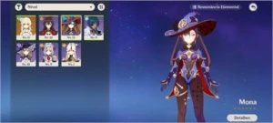Genshin Impact Mona-Lisa + Bennett + Xingqiu e Ning AR10