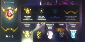 CONTA LEAGUE OF LEGENDS 52 SKINS E 92 CHAMPS LOL