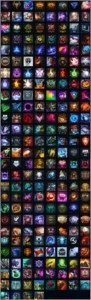 Conta borda Gold 1 240 skins, todos os champs (Season 2) - League of Legends LOL