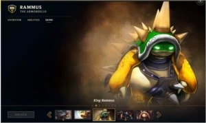 Conta LOL com corki Ufo + Ramunus Rei - League of Legends