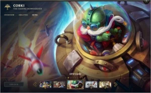 Conta LOL com corki Ufo + Ramunus Rei - League of Legends
