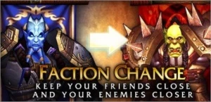 Troca de facção em WoW, (horda/aliança ou virse e versa) - Blizzard