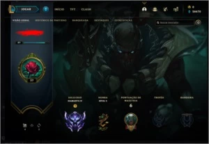Vendo Conta Diamante 4 mmr Master - League of Legends LOL