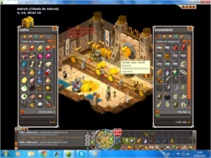 Eca lv185, Eni lv164, Iop lv146, Panda lv128 - Dofus