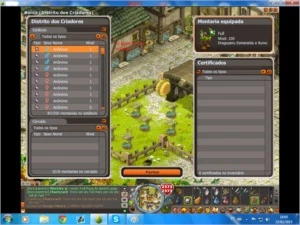 Eca lv185, Eni lv164, Iop lv146, Panda lv128 - Dofus