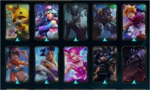Conta plat4 67 skins (5 Lendarias,19 Épicas) - League of Legends LOL