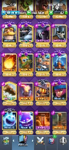 Conta de Clash Royale 15k+ Troféus