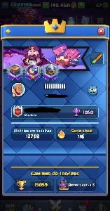 Conta de Clash Royale 15k+ Troféus