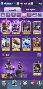 Conta de Clash Royale 15k+ Troféus