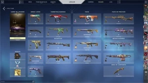 CONTA VALORANT OURO 1- TOP - R$500,00 GASTO + PASSES LvL 335