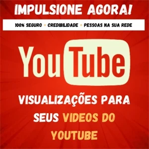 Compre Visualizações Mundiais YouTube - COM GARANTIA - JB - Redes Sociais