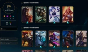 CONTA 94 SKINS GOLD S10