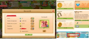 Conta BigFarm com 52k de ouro, level 92, 32kkk dinheiro e + - Outros