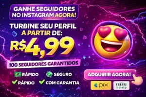 (Mais Barato) 1.000 Seguidores Instagram Por Apenas R$27 - Redes Sociais