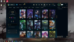 Conta lol falta 13 campeões, 113 skins, recompensa gratis... - League of Legends