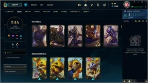 Vendo Conta Mestre+200 Pdl,  246 Skins! - League of Legends LOL