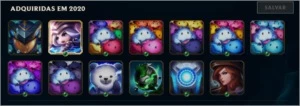 CONTA SMURF OURO 4 - League of Legends LOL