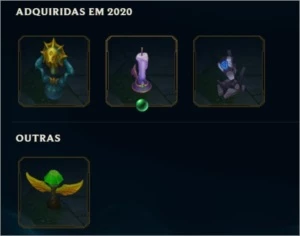 CONTA SMURF OURO 4 - League of Legends LOL