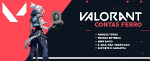 Conta FERRO Valorant-Email Nao Verificado-Entrega Imediata