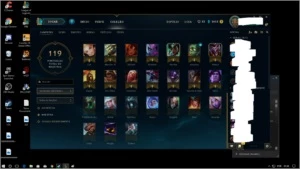 League of legends Conta LOL