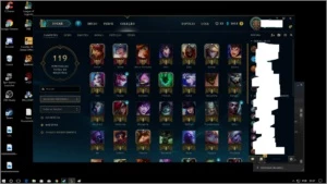 League of legends Conta LOL