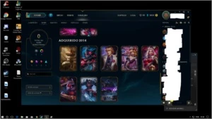 League of legends Conta LOL