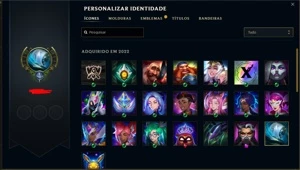 CONTINHA SMURF DIAMANTE 3 - League of Legends LOL