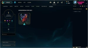 Conta prata com skins - League of Legends LOL