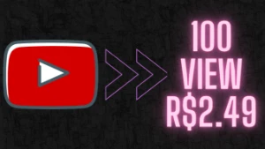 100 Views No Youtube R$1.49 - Social Media