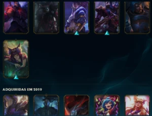 Conta lol desde a s6 + Valorant - League of Legends