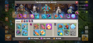 Cv14 QUASE FULL 🔥 com passes! - Clash of Clans