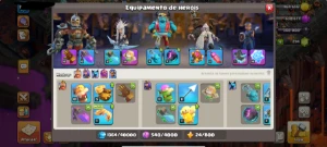 Cv14 QUASE FULL 🔥 com passes! - Clash of Clans