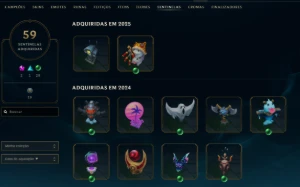 conta lol 1200 skin nivel 1100 - League of Legends